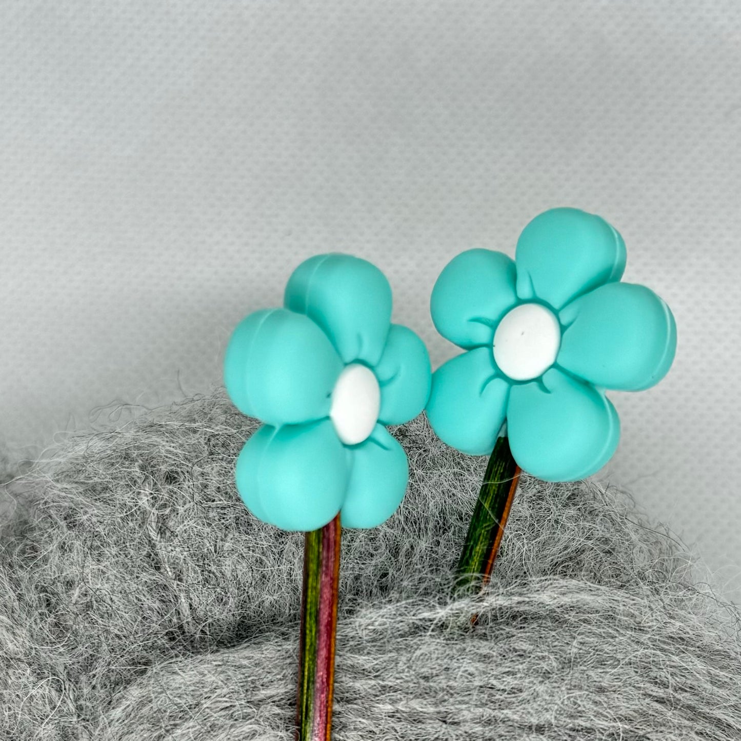 Maskestroppere - Søte blomster i delikate farger (2pk)