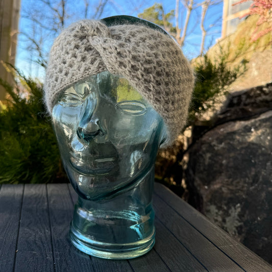 PoppiSilk pannebånd med twist