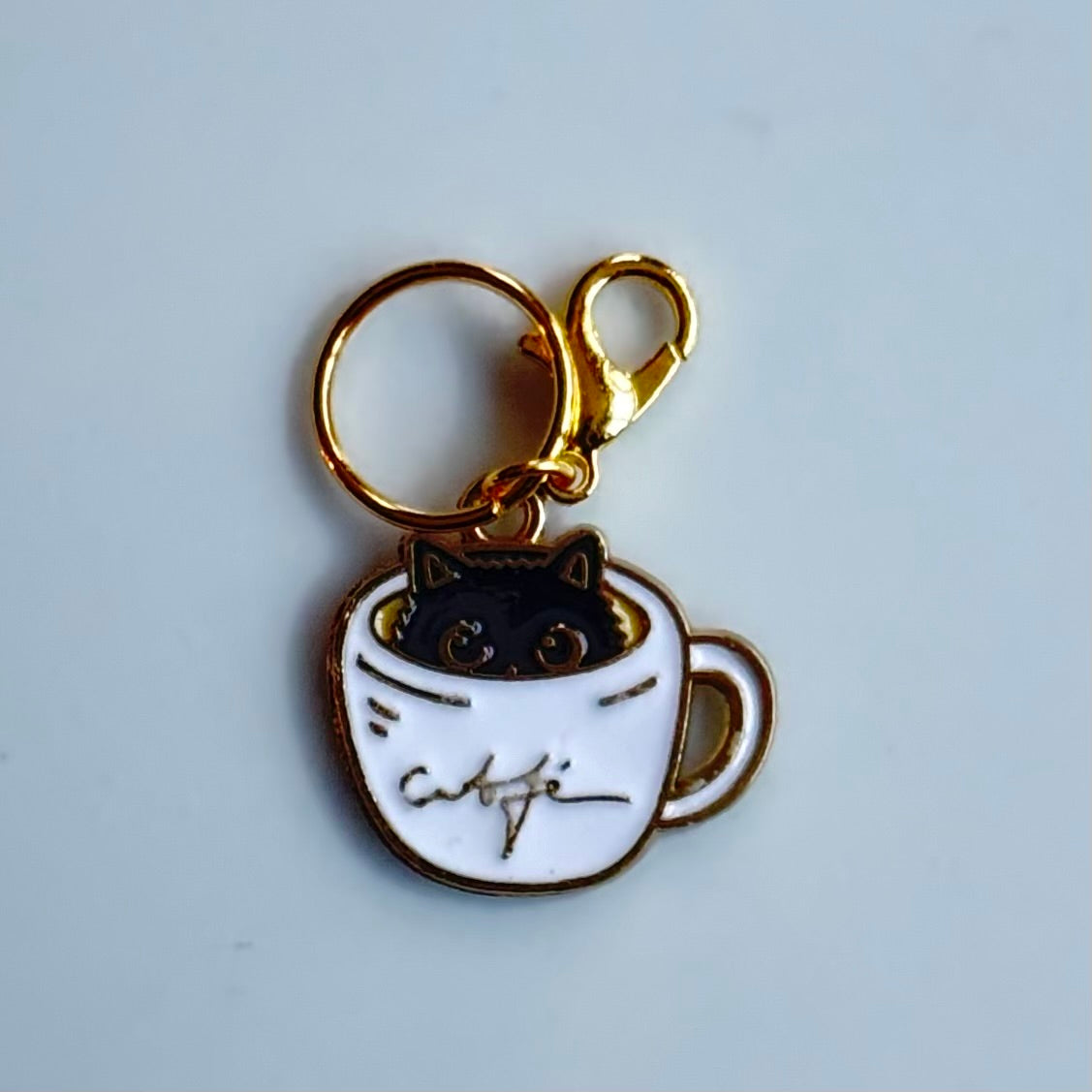 Maskemarkør - Katt i kopp