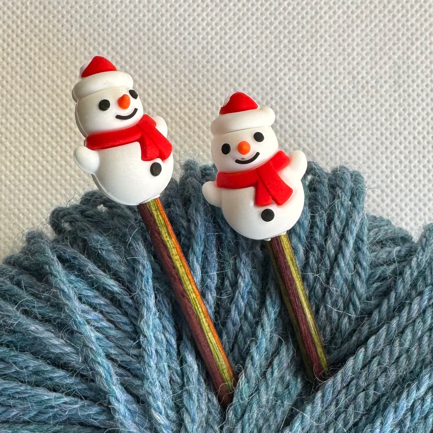 Maskestoppere Snømann (2pk)