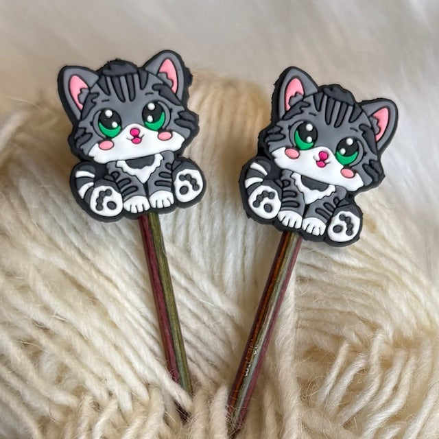 Maskestoppere Stripete gråpus(2pk)