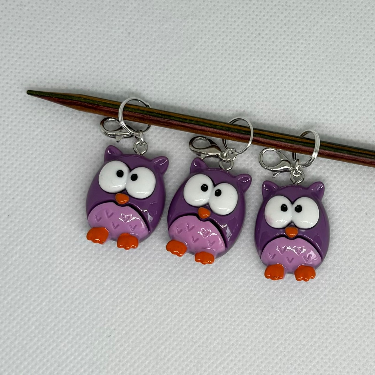 Maskemarkør - Lilla ugler