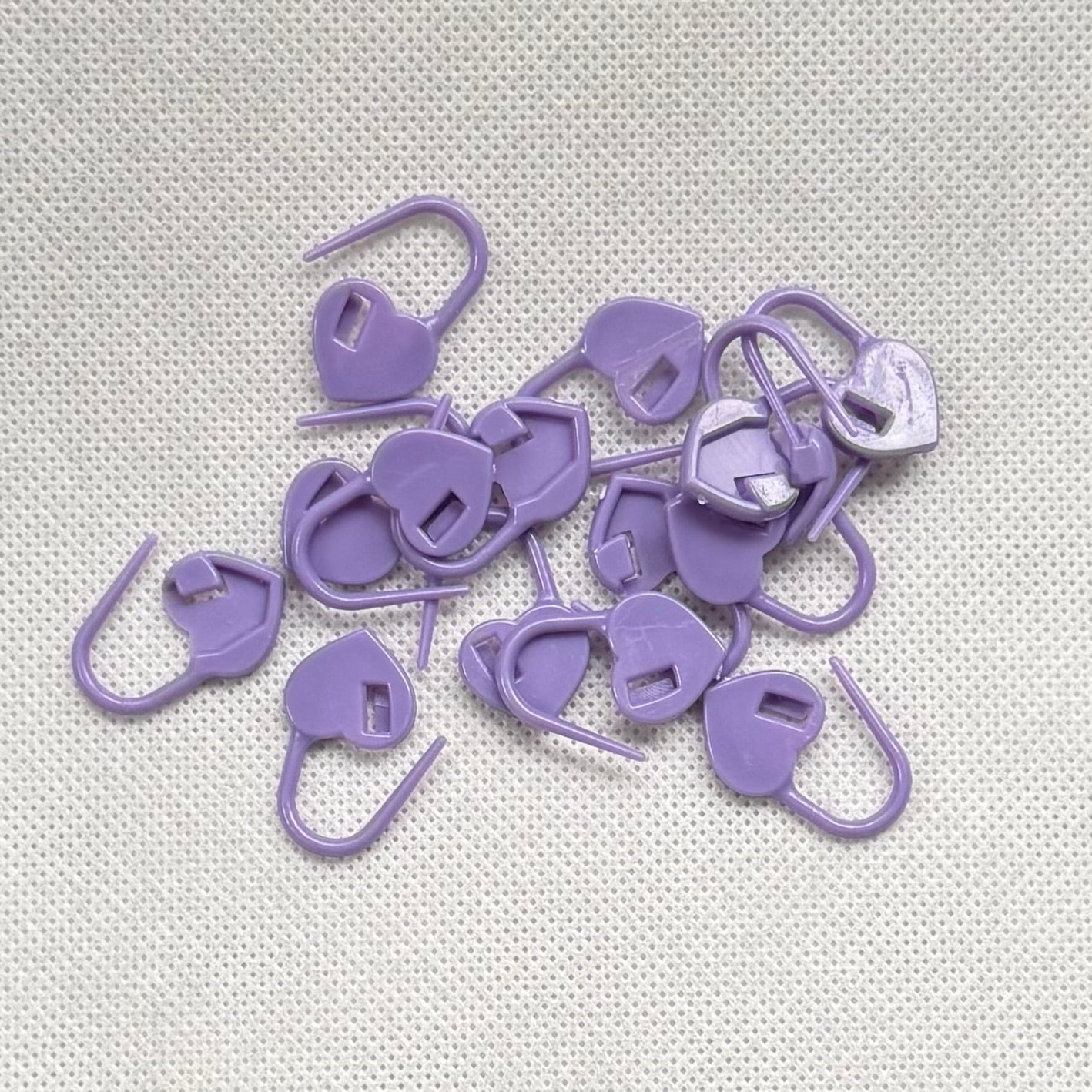 Maskemarkør - Lilla hjerte 20pk