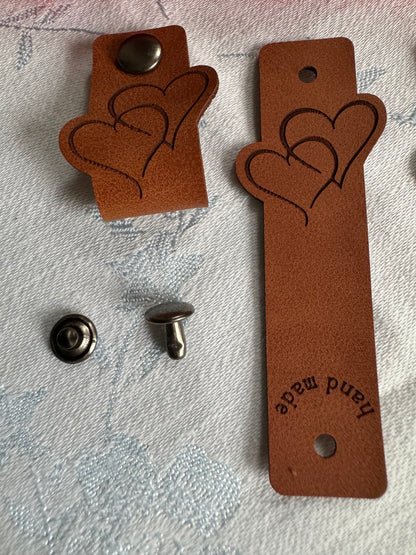 Skinnlapp - To hjerter