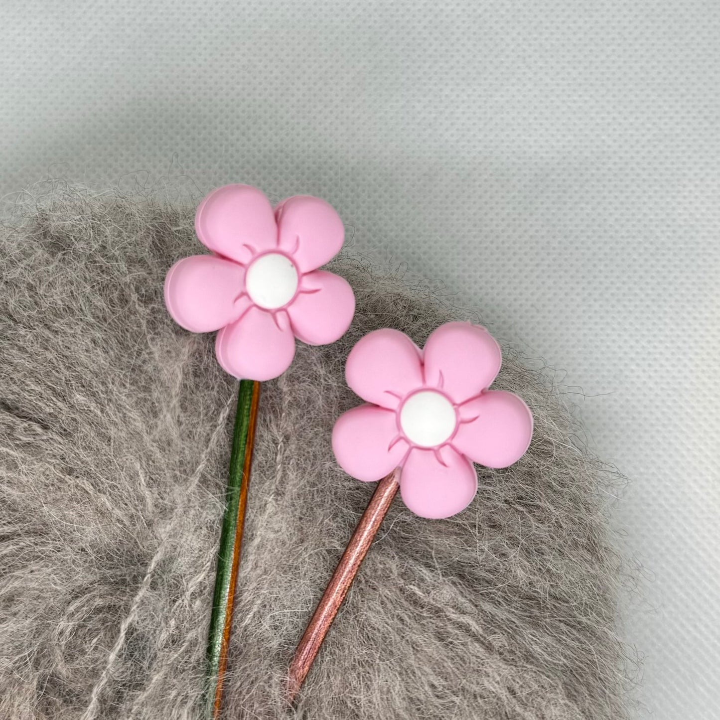 Maskestroppere - Søte blomster i delikate farger (2pk)