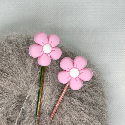 Maskestroppere - Søte blomster i delikate farger (2pk)