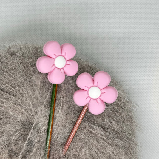 Maskestroppere - Søte blomster i delikate farger (2pk)