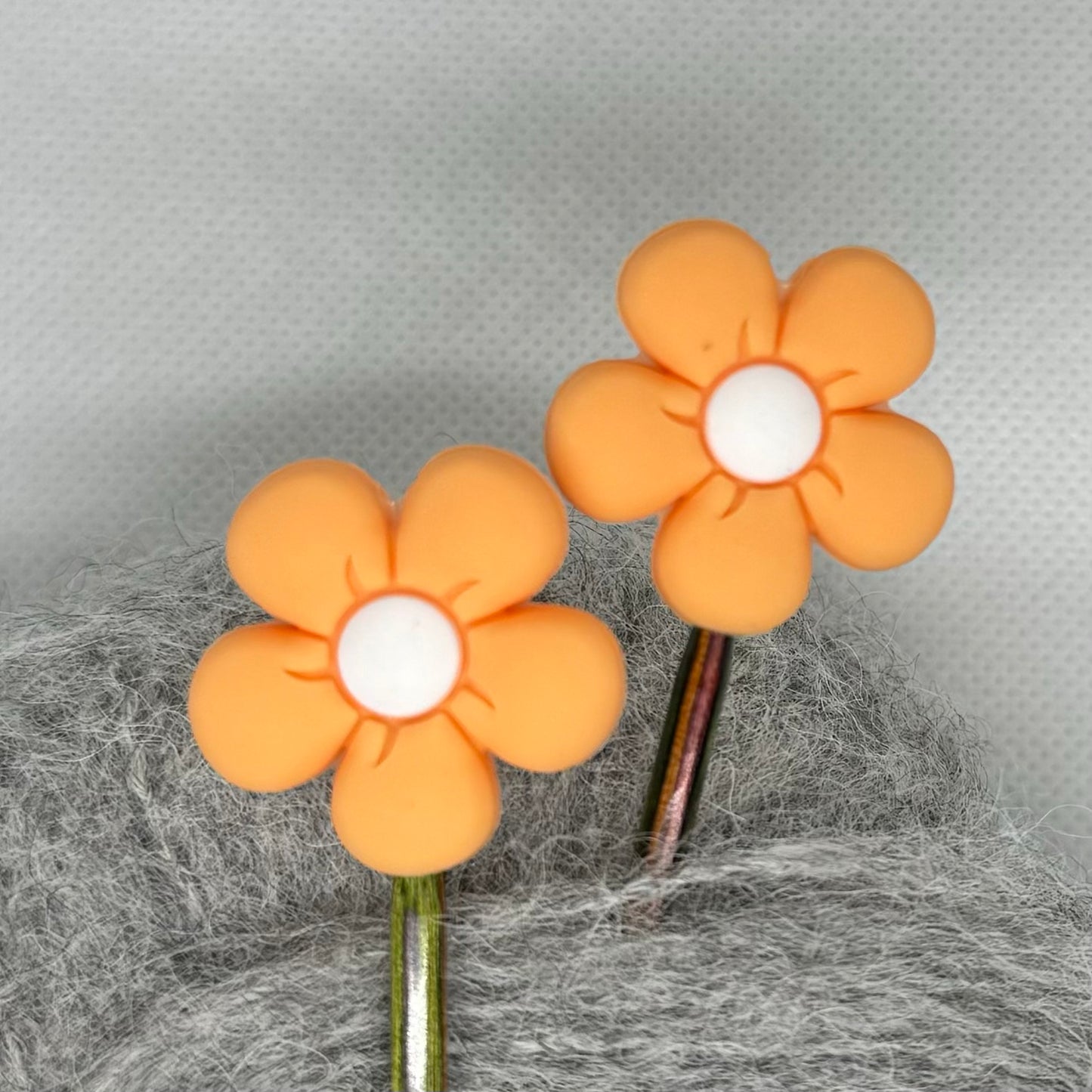 Maskestroppere - Søte blomster i delikate farger (2pk)