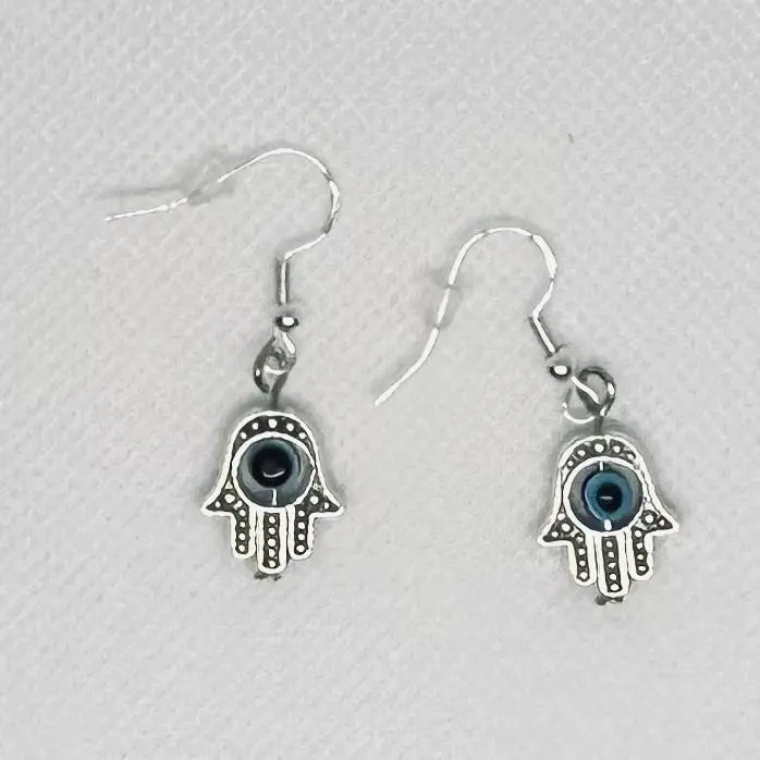 Evil eye ørekroker med hånd