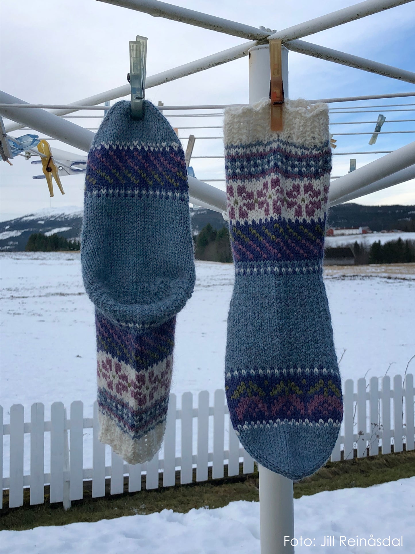 Jeg velger meg Mars sokker