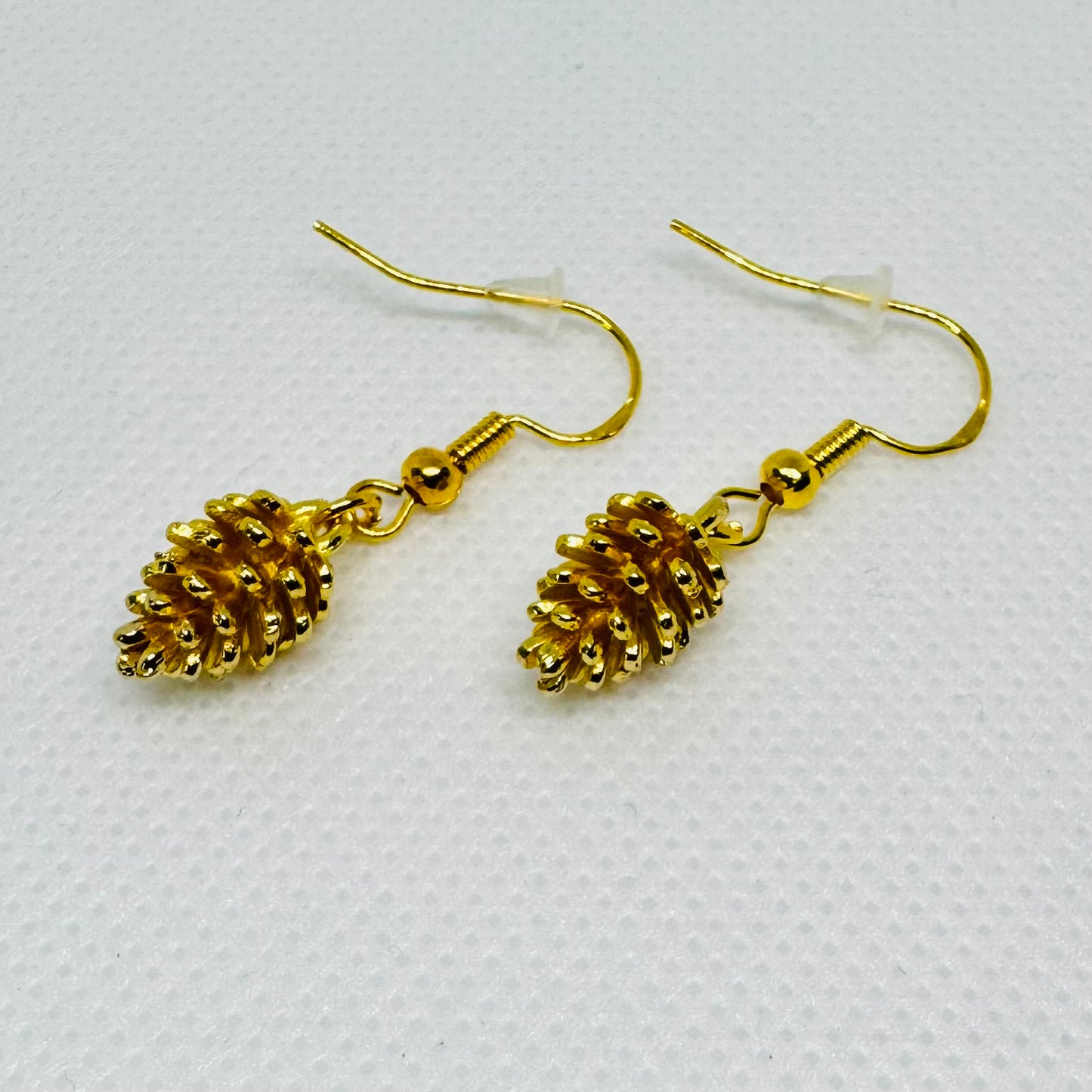 Kongle ørepynt - gull