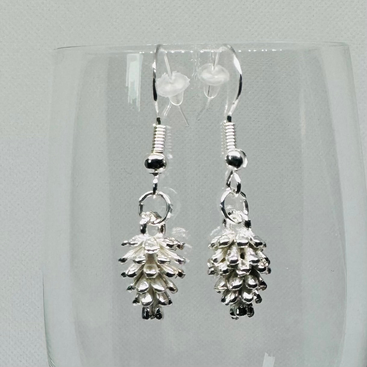 Kongle ørepynt - sølv