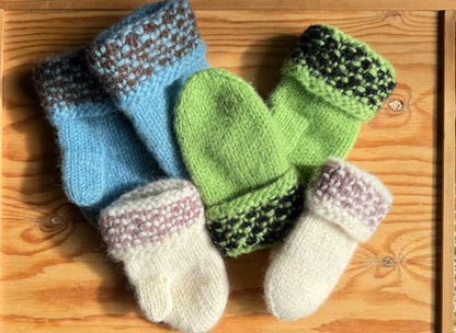 Polardråper tova barnevotter