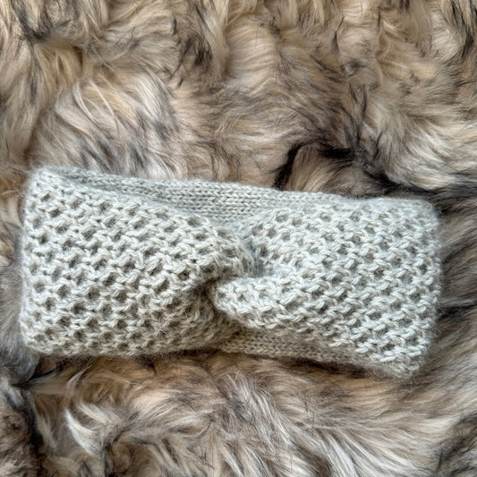 PoppiSilk pannebånd med twist