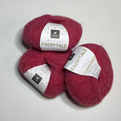 Das Faerytale - rød melert 150g