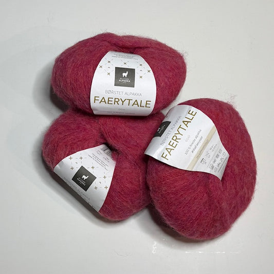 Das Faerytale - rød melert 150g