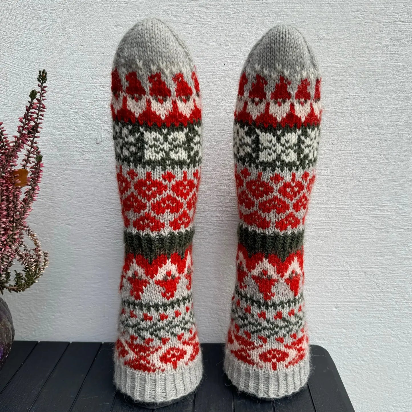 Kule Julesokker vist på modell sett ovenfra og ned