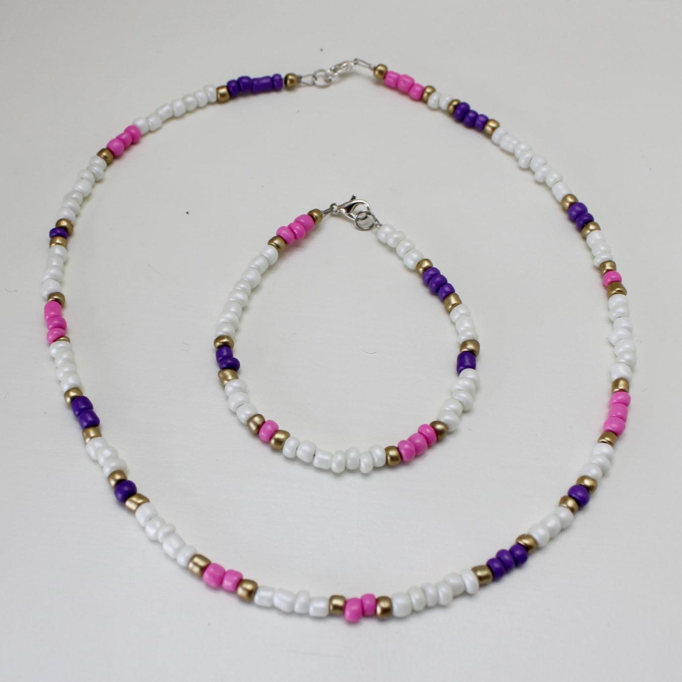 Smykkesett -Tillandsia Purple