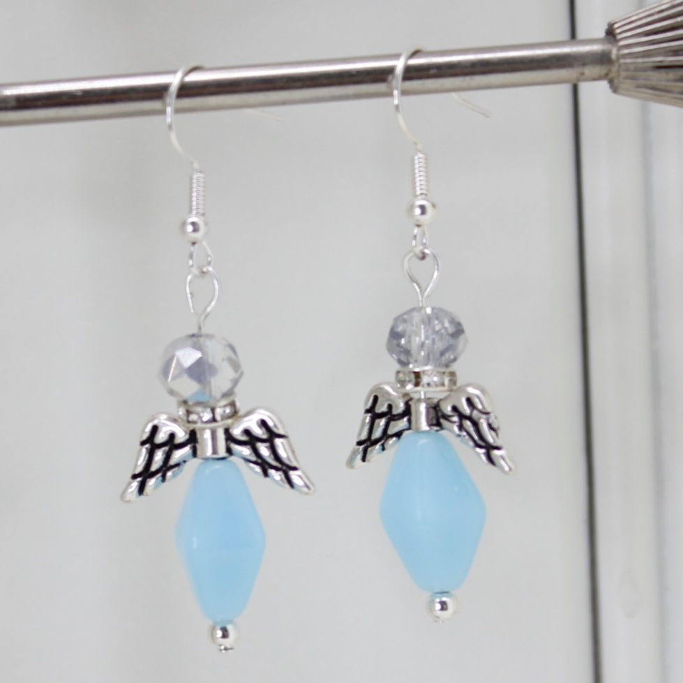 Little angel - lyseblå ørepynt