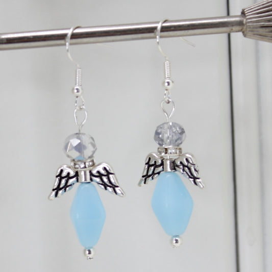 Little angel - lyseblå ørepynt