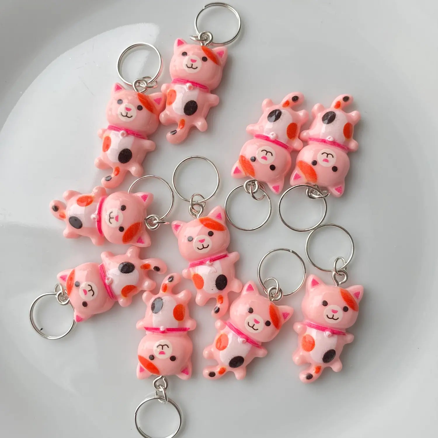 Kawaii maskemarkør og blank ring