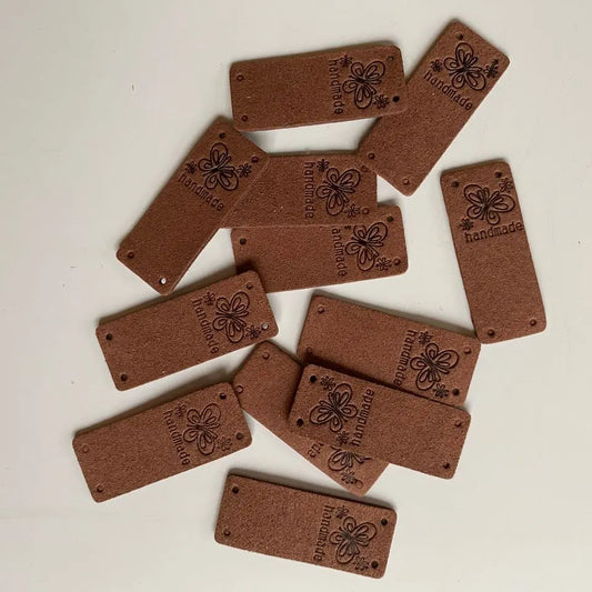 Skinnlapp med sommer fugl og tekst handmade