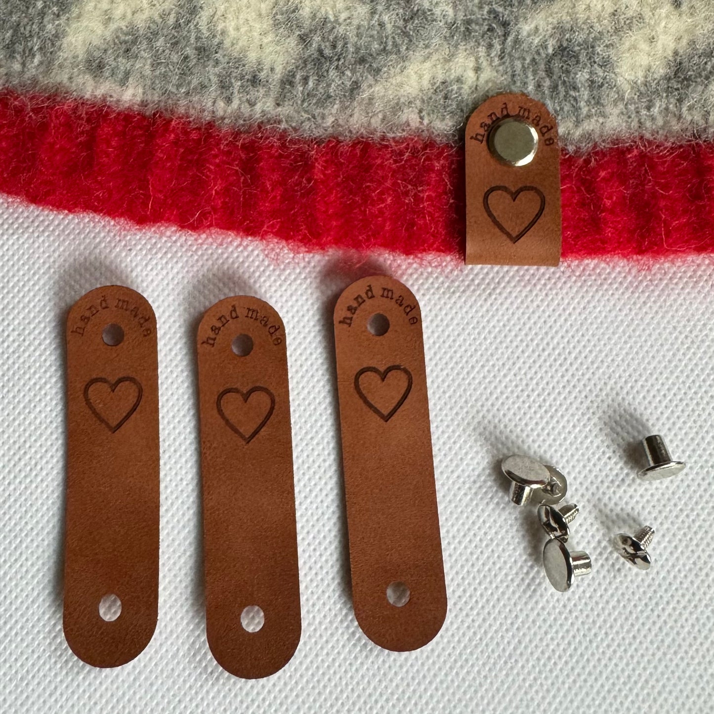 Skinnlapp - Hjerte avtagbar