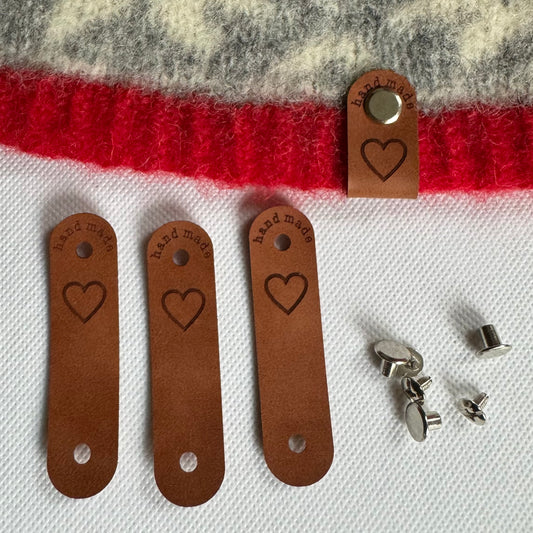 Skinnlapp - Hjerte avtagbar