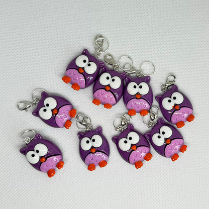 Maskemarkør - Lilla ugler