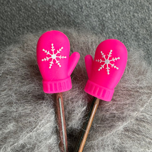 Maskestoppere Votter rosa (2pk)