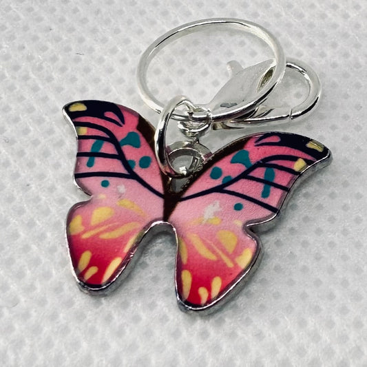 Maskemarkør - Sommerfugl rosa